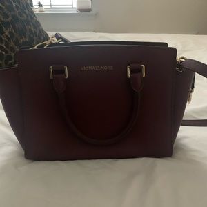 Burgundy Cross Body